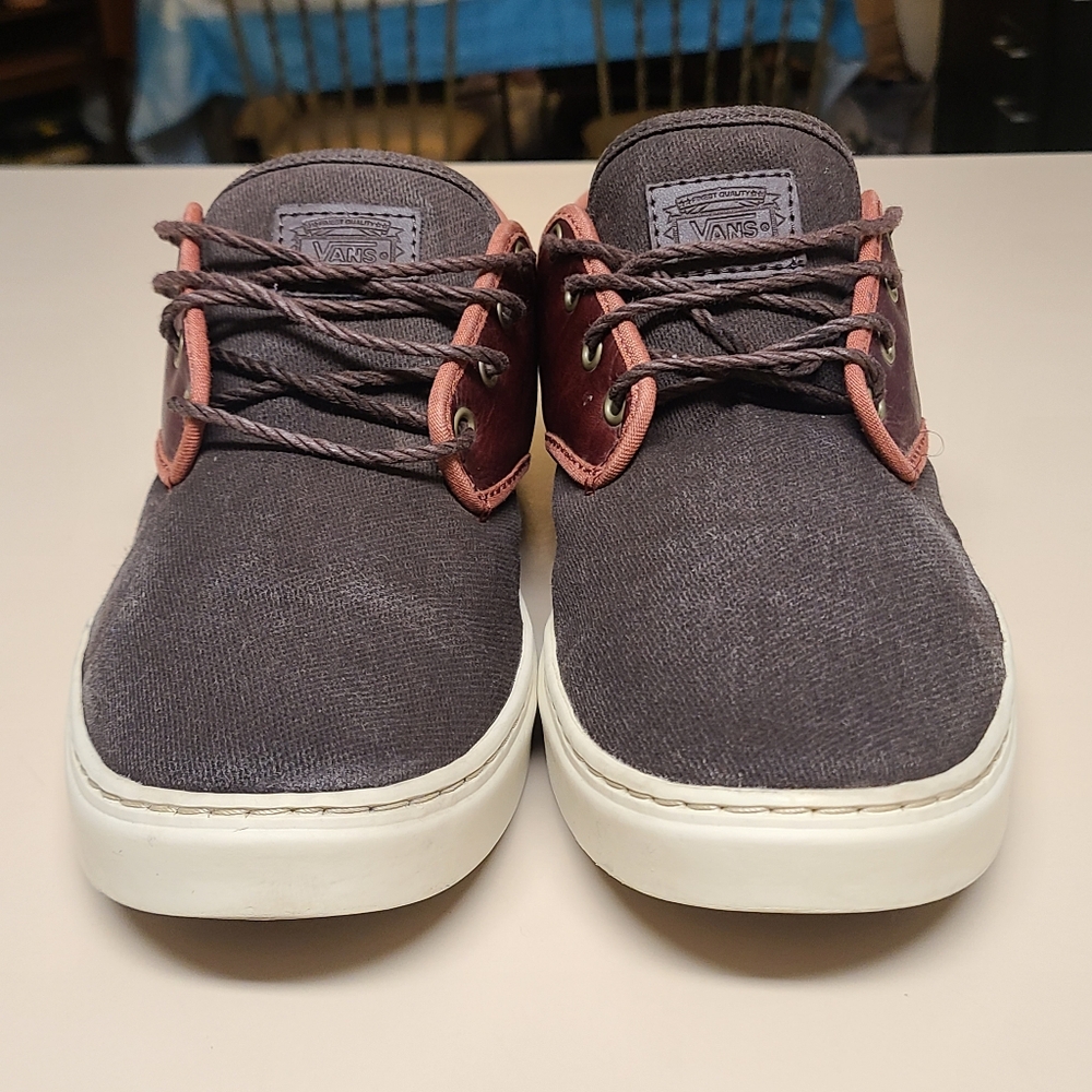 Retro Vans Ludlow Ultra Cush casual skateboard sneakers size 10 1/2 - Picture 3 of 10